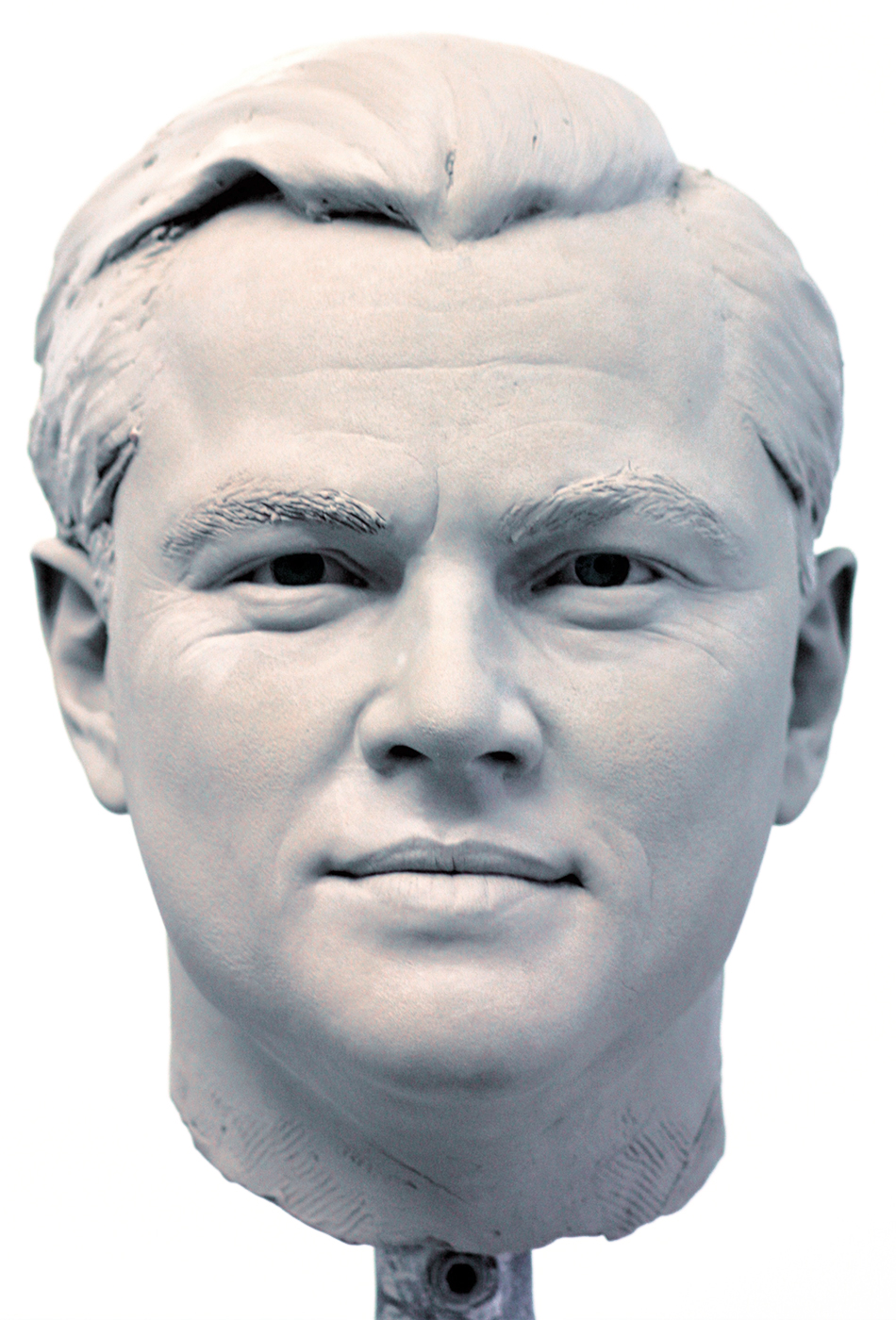 Portrait sculptor Leonardo Di Caprio