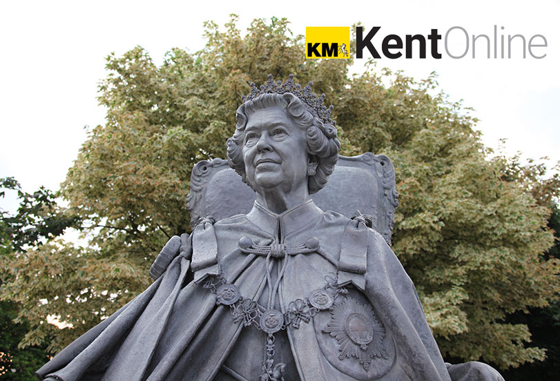 Statue of Her Majesty Queen Elizabeth II unveiled in Gravesend