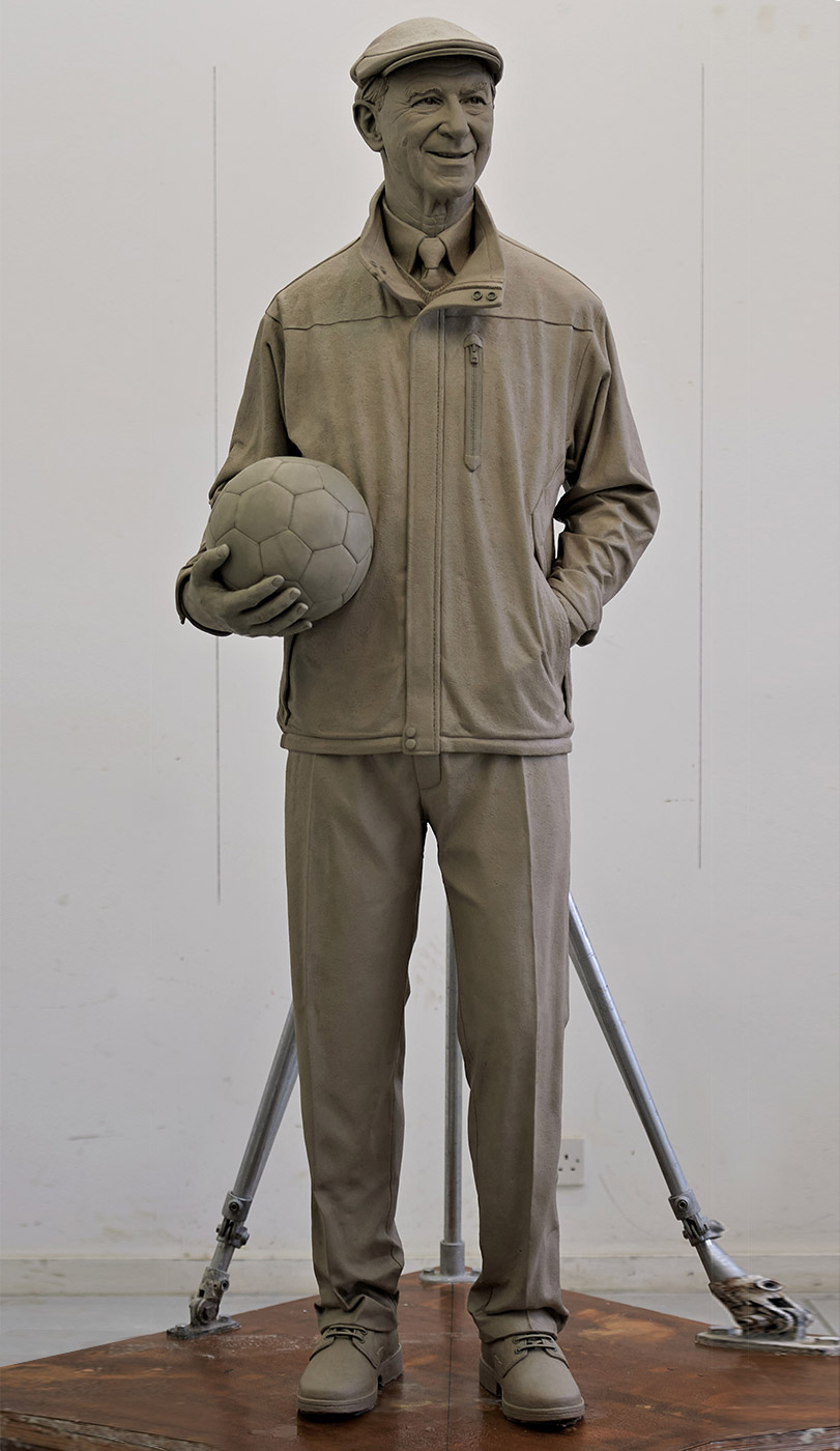 Jack Charlton bronze Sculpture