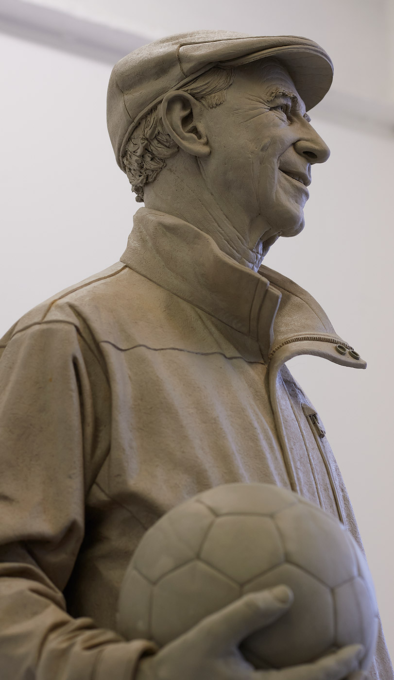 Jack Charlton bronze Sculpture